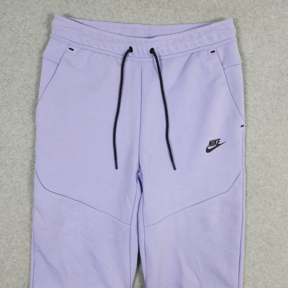 Nike Tech Fleece Joggers Pants Mens Small Light Thistle Purple CU4495 569